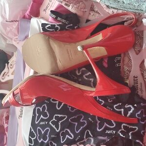 Red Miu Miu Heels